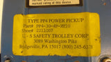 U-S SAFTY TROLLEY CORP. TYPE PP4 POWER PICKUP, P/N PP4-30-4P-XT10, SHOE #2211G07