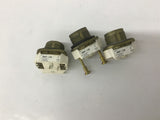 Allen Bradley 800T-J20 Switch Base Lot Of 3