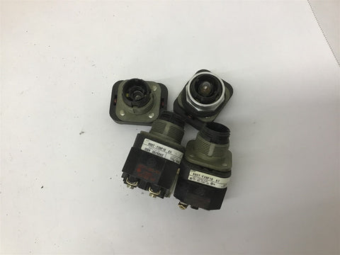 Allen Bradley 800T-FXNP16A7 Push Button Missing Button Cover Lot Of 4
