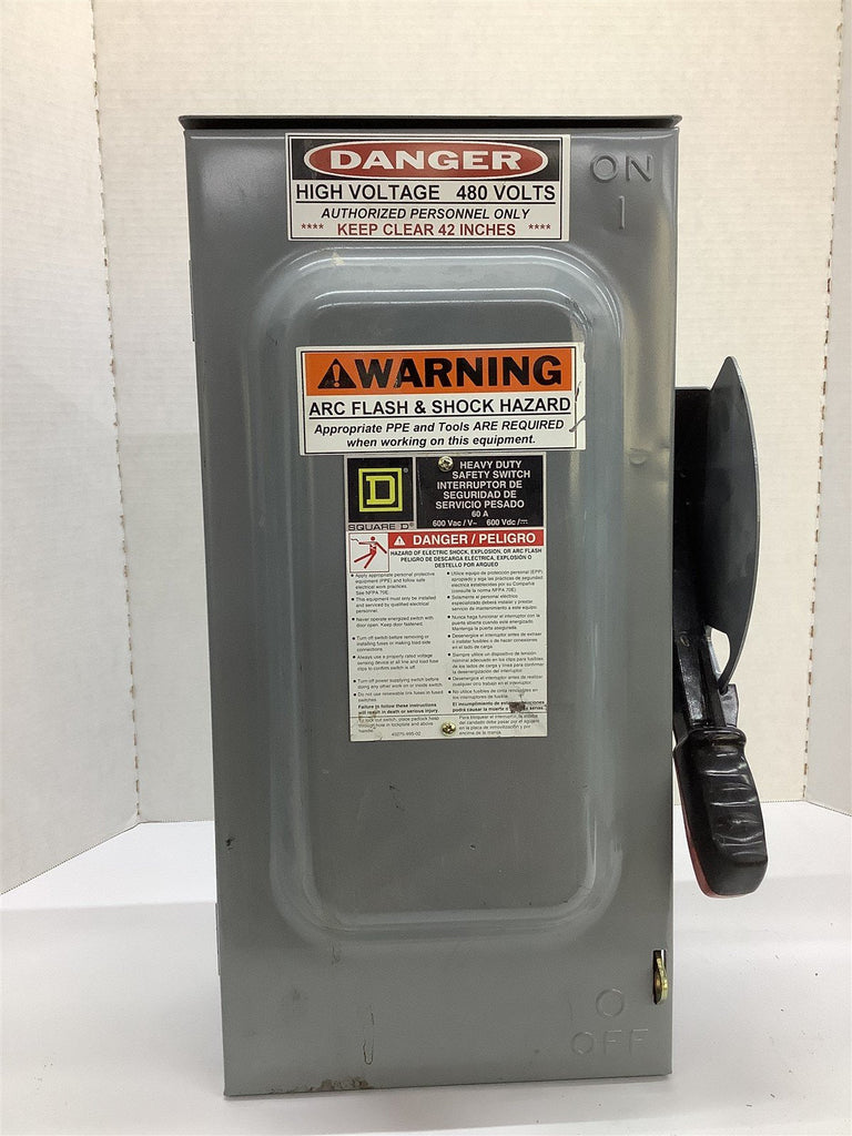 Square D HU362RB Heavy Duty Safety Switch