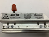 Avery Dennison A0978 47-00502 Print Head 4" Optical Adjusted Head Assembly