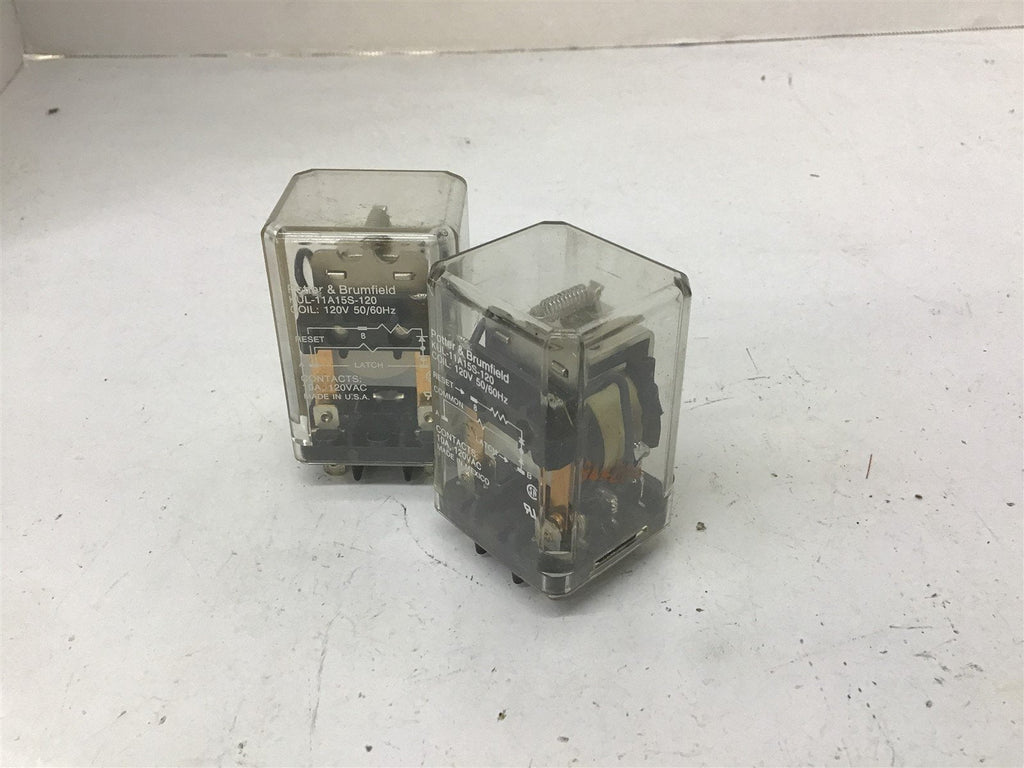 Potter Brumfield KUL-11A15S-120 120 V 50/60 Hz Relay Lot Of 2