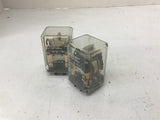 Potter Brumfield KUL-11A15S-120 120 V 50/60 Hz Relay Lot Of 2