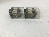 Potter Brumfield KUL-11A15S-120 120 V 50/60 Hz Relay Lot Of 2