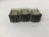 Square D 8501-KUD-13 Relay 120 V 50/60 Hz Lot of 3