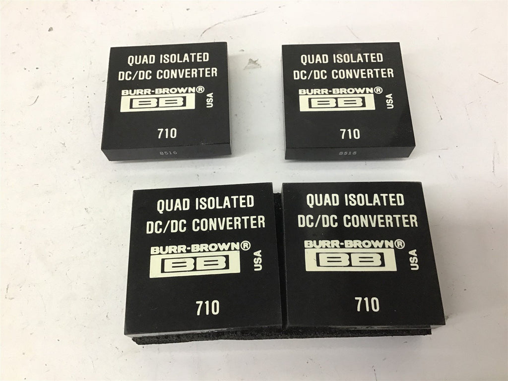 Burr Brown 710 DC Converter Lot Of 4