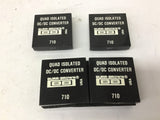 Burr Brown 710 DC Converter Lot Of 4