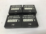 Burr Brown 710 DC Converter Lot Of 4