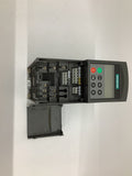 Siemens MicroMaster 420 6SE6420-2UC17-5AA1 200-240 V 8.2/4.7 A 47-63 Hz 0.75 kW