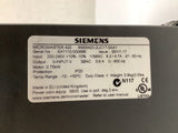 Siemens MicroMaster 420 6SE6420-2UC17-5AA1 200-240 V 8.2/4.7 A 47-63 Hz 0.75 kW