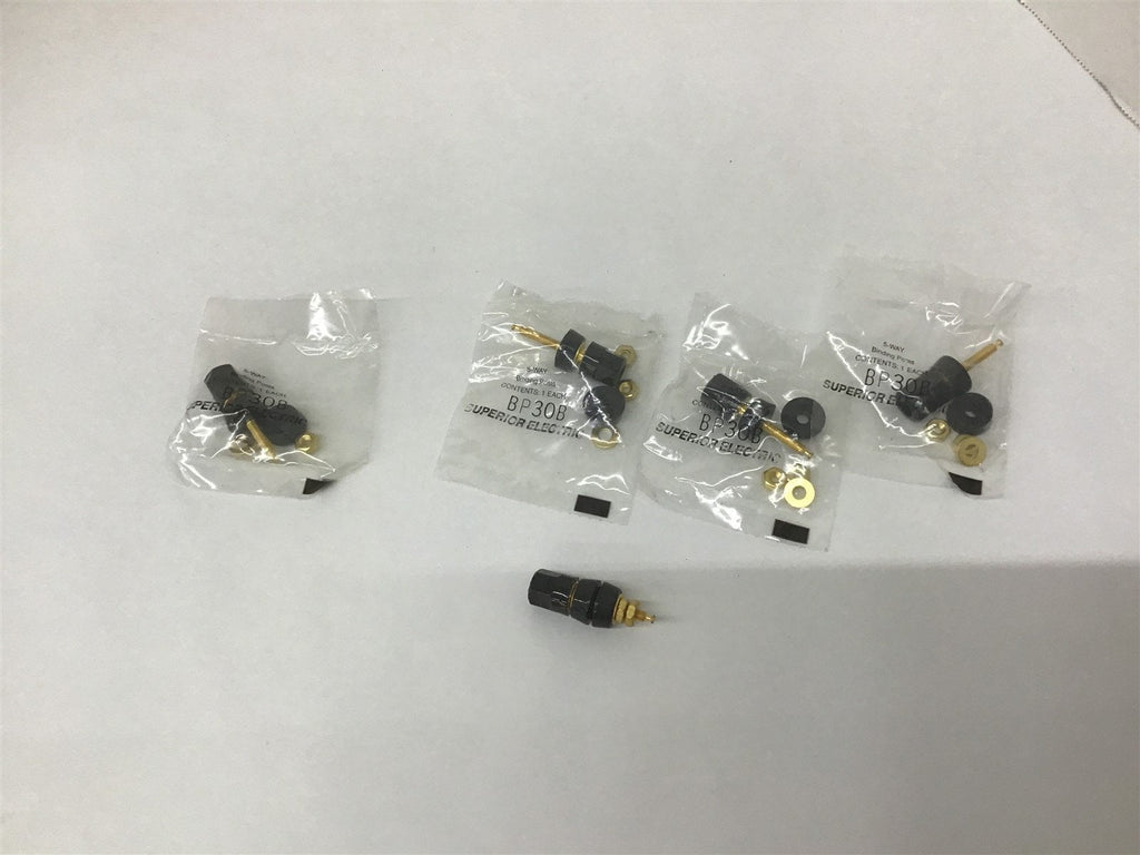 Superior Electric BP30B Binding Post Lot Of 5