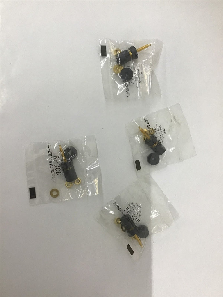 Superior Electric BP30B Binding Post Lot Of 4