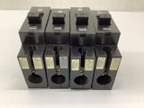 Square D EH84 Circuit Breaker 1 Pole 227 VAC Lot Of 4