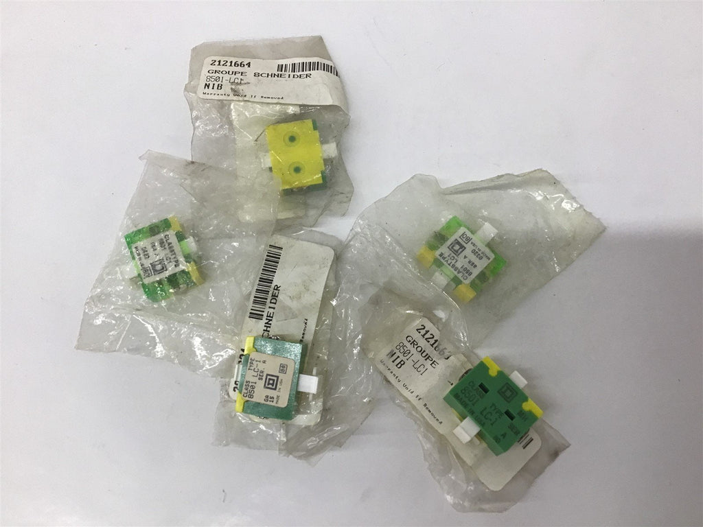 Square D 8501LC1 Contact Cartridge Lot Of 5