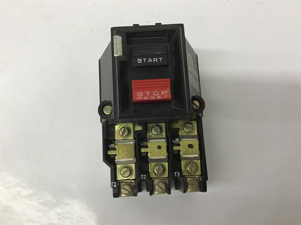 Square D 2510 MBG2 NEMA Size M-0 Manual Starter 460 V 5 HP 3 PH
