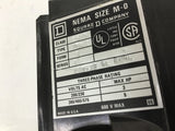 Square D 2510 MBG2 NEMA Size M-0 Manual Starter 460 V 5 HP 3 PH