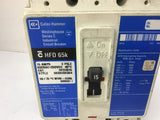 Cutler-Hammer Westinghouse HFD3015 Circuit Breaker 3P 15A 250 VDC