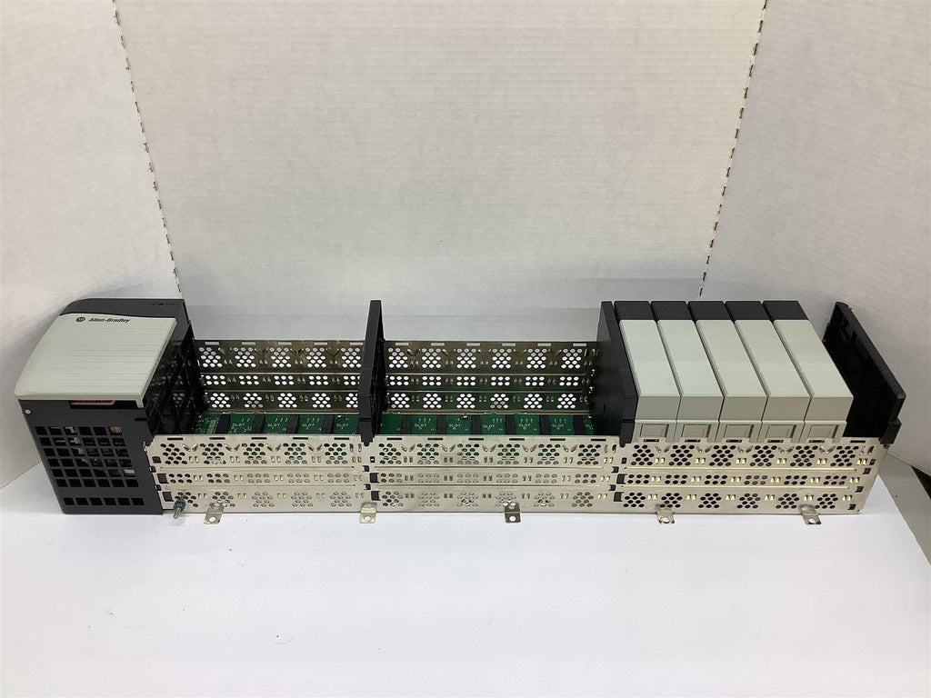 Allen-bradley 1756-A17/B AC Input Power Supply W/ 17 Slot Chassis