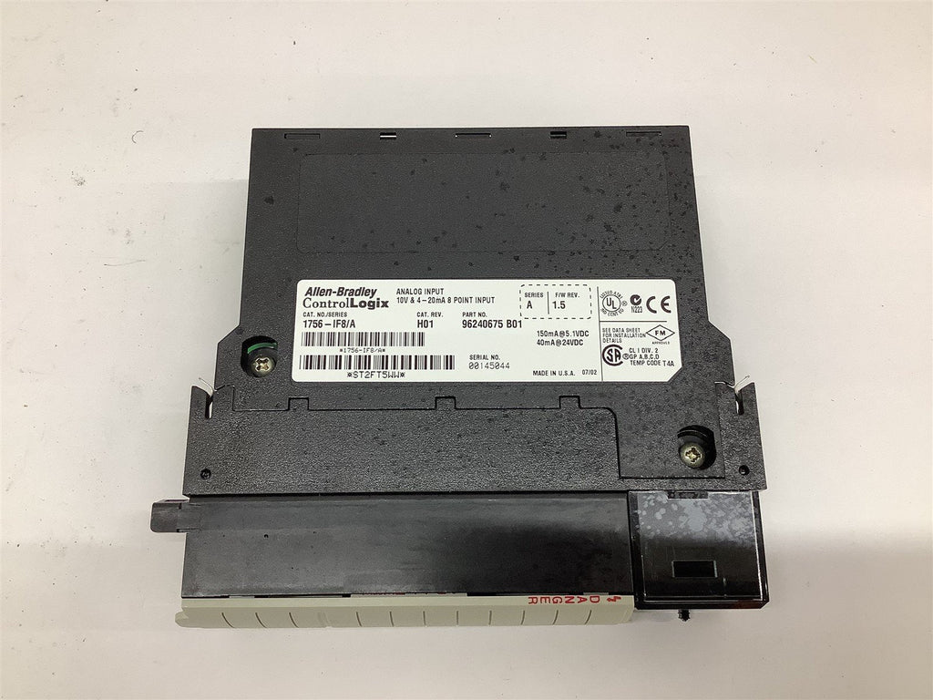 Allen-Bradley 1756-IF8/A Analog Input 10 V 4-20 mA 8 Point Input