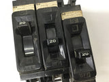 FPE LK-4912 Circuit Breaker 20 A 1 Pole Lot Of 3