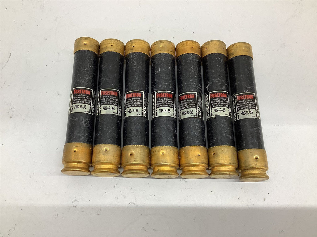 Bussmann FuseTron FRS-R-35 Fuse Lot Of 7