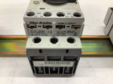 Allen-Bradley 100-C16*10 Lot of 2 W/ 140M-C2E W/ Din Rail 19" L 1 1/4" W