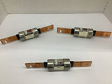 Bussmann FuseTron FRS-R-150 Dual Element Time Delay Fuse 600 V Lot Of 3