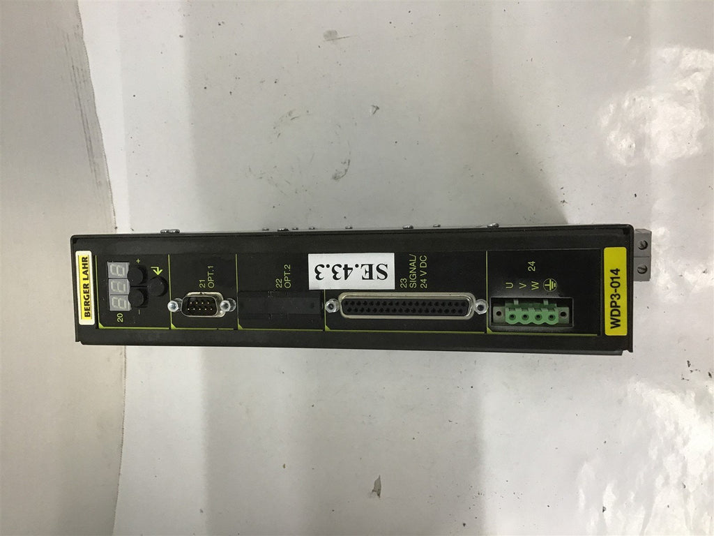Berger Lahr WDP3-014.0801 Module 24 VDC 240 V 2.4 A 50/60 Hz