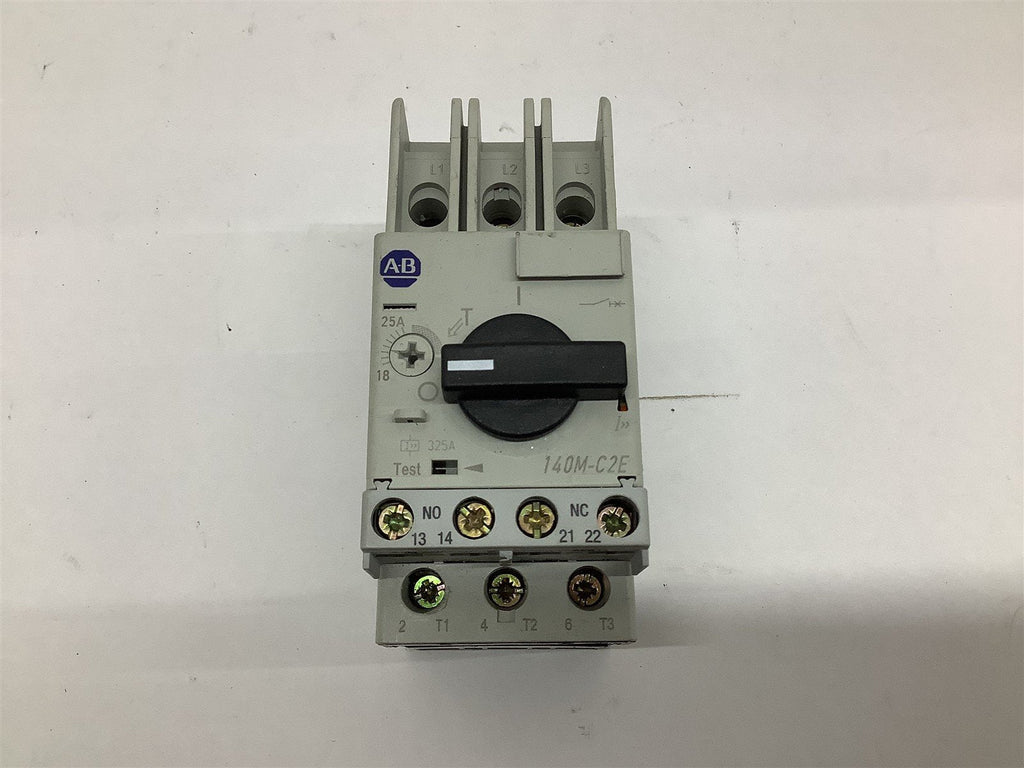 Allen-Bradley 140M-C2E-C25 Motor Circuit Breaker 18-24 A 240 VAC 3 Ph