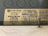 Square D QOC342MS QO Load Center 225 Amp 208Y/120 VAC 3 PH 4 W