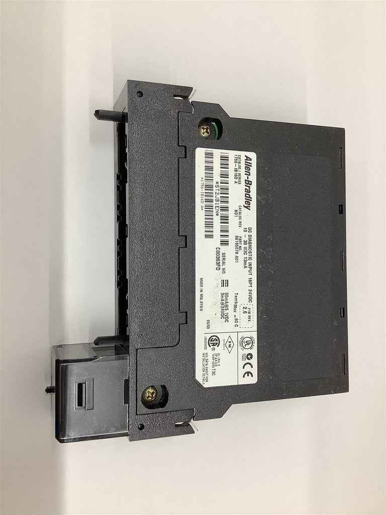 Allen-Bradley 1756-IB16D A DC Diagnostic Input 16 PT 24 VDC 10-30 VDC 13 mA