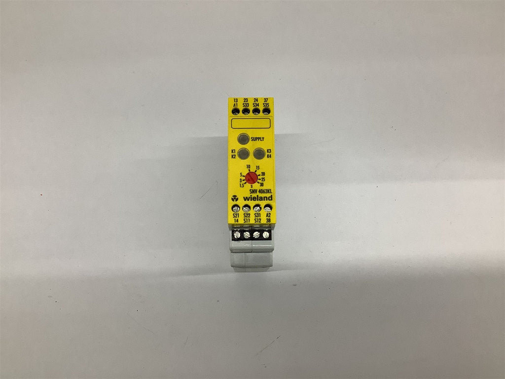 Wieland SNV 4063KL Saftey Relay 24 V 2.6 W