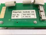 PressTech Controls Ltd. 7602-9970-00D Electrical Board