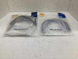 Cable Matters 400009X2-US 2 Pack 2-Outlet AC Power Cord Y Splitter