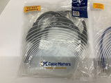 Cable Matters 400009X2-US 2 Pack 2-Outlet AC Power Cord Y Splitter