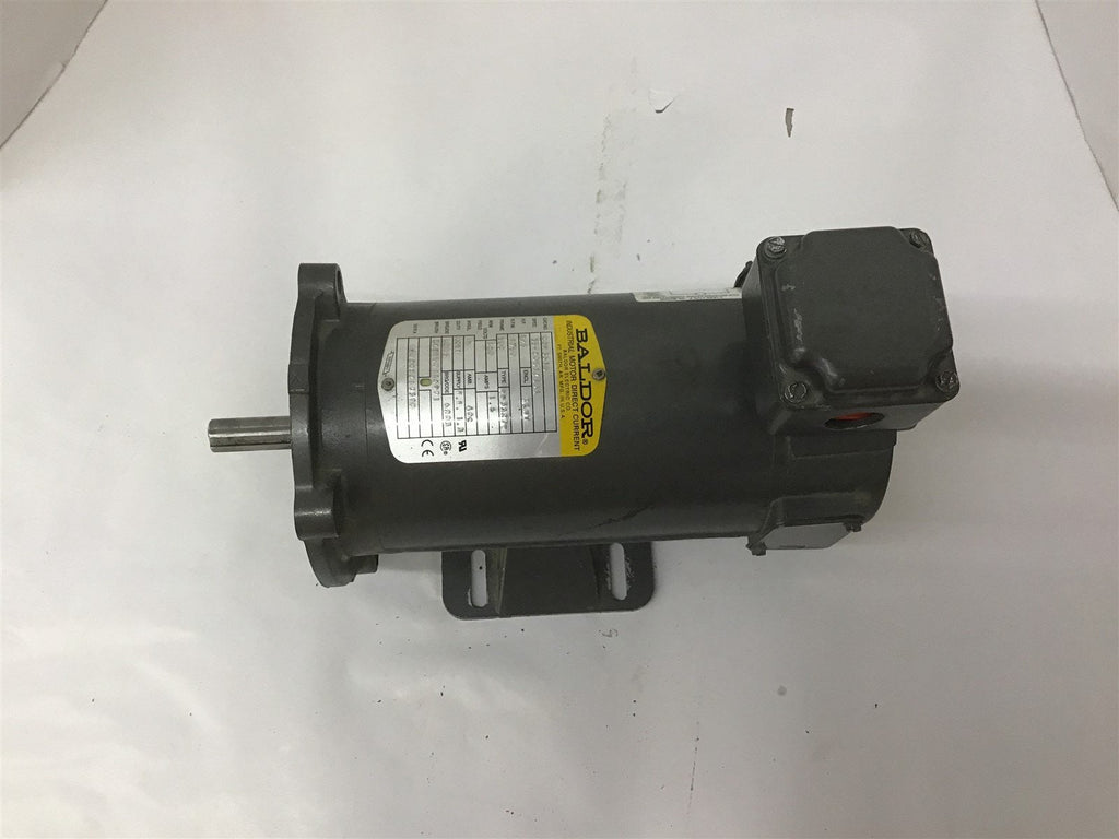 Baldor CDP3316 DC Motor 1/3 HP 180 V 1750 RPM 56C TENV
