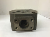 322-7100 Hydraulic Block 2" Port And 2-1/2" Port