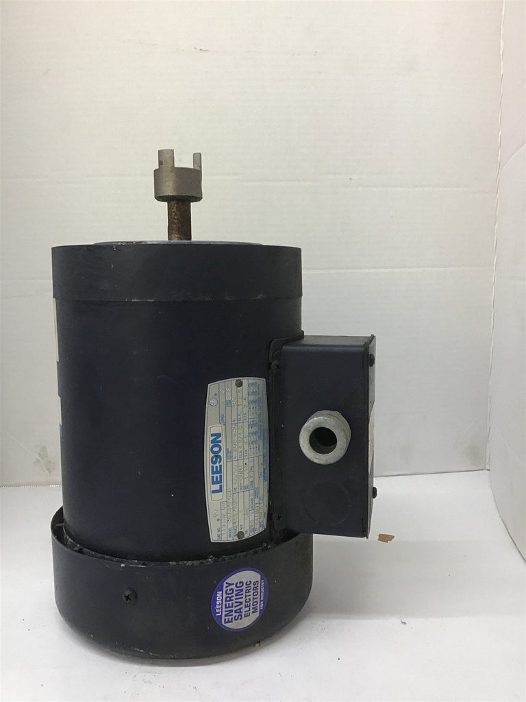 Leeson 110192.00 1.5 HP 208-230/460 V 3450 RPM 2 P 3 Phase AC Motor 56C TEFC