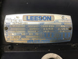 Leeson 110192.00 1.5 HP 208-230/460 V 3450 RPM 2 P 3 Phase AC Motor 56C TEFC