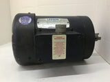 Leeson 110192.00 1.5 HP 208-230/460 V 3450 RPM 2 P 3 Phase AC Motor 56C TEFC