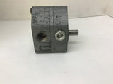Lubriquip 540-800-111 Gear Pump 11/16" In/Out Ports 1/2" Shaft OD 1/8" Key