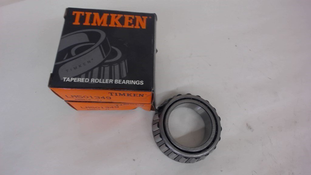 LOT OF 2 TIMKEN LM501349 TAPERED ROLLER BEARING CONE
