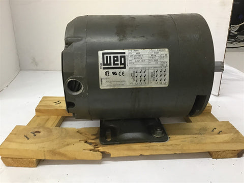 WEG 3336OS3EA56C 0.33 HP 208-230/460 V 3500RPM 2P 56C 3 PH 60 Hz ODP