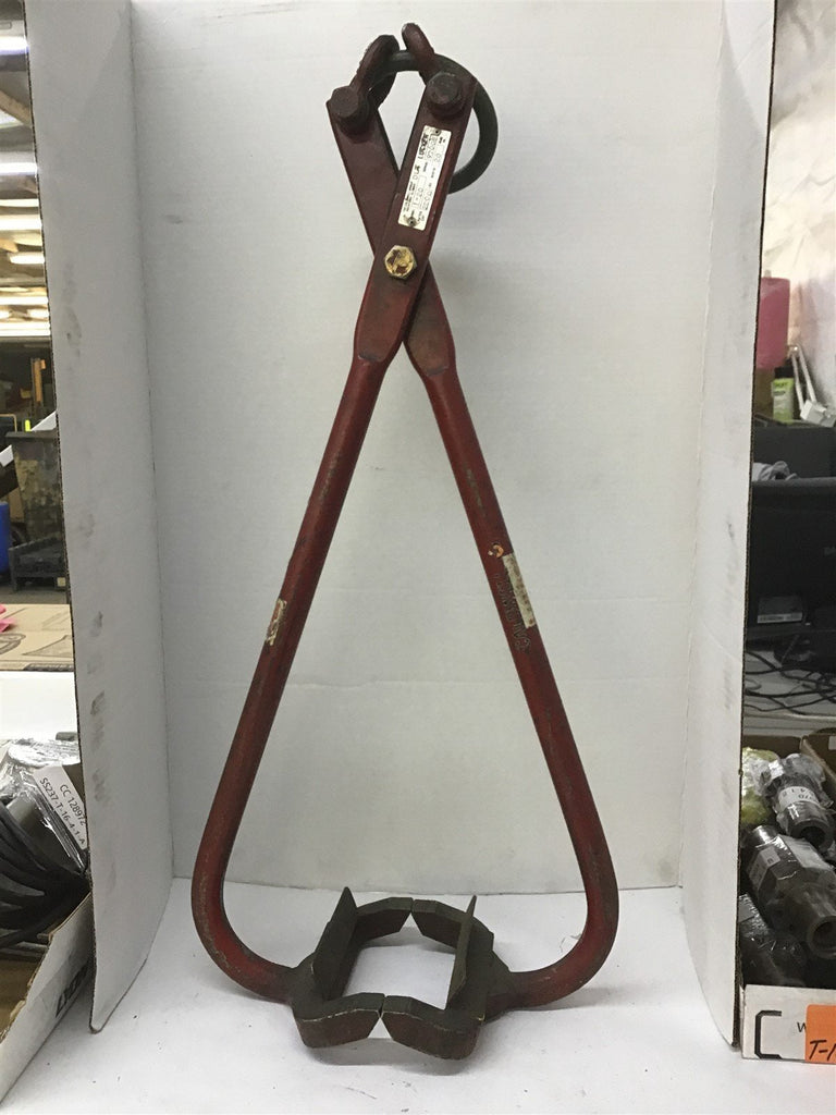 The Caldwell Group Lucker 1-20 I Beam Lifting Tong 2000LBS Cap