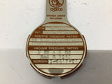 Oseco 3 VAPRO 316/TFF/TFF Pressure Rupture Disc 2-8 Vacuum Pressure