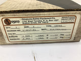 Oseco 3 VAPRO 316/TFF/TFF Pressure Rupture Disc 2-8 Vacuum Pressure