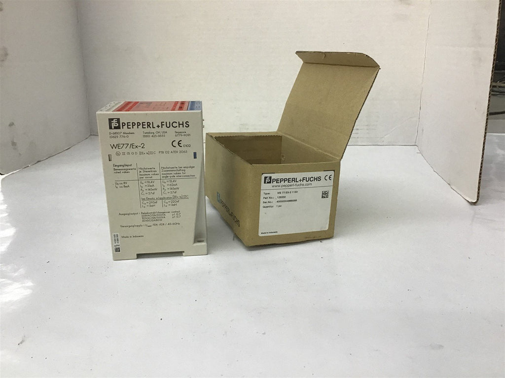 Pepperl and Fuchs WE77/EX-2 Switch Isolator 115V