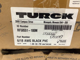 Turck RF50551-100M 6/18 AWG Black PVC