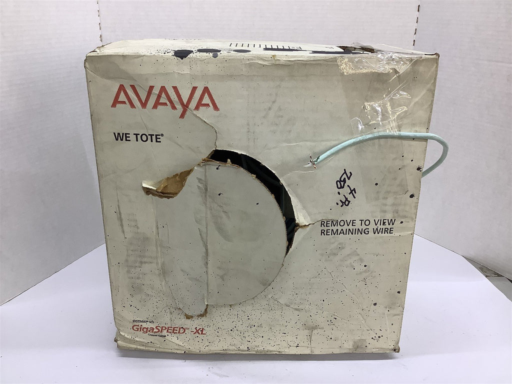Avaya 1071 004ELB 4/23 W1000 Systimax-SCS GigaSpeed XL Cable CAT6