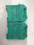 Pepper and Fuchs KHA5-SS1/EX2 Switch Module Lot Of 2